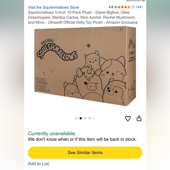 BNWT: 5” Diane Squishmallow - Picture 11 of 11